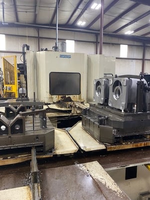 Image 6 for Cincinnati #T-30, horizontal machining center, 40" X, 40" Y, 42" Z, 5000 RPM, CT50, Fanuc upgrade, coolant thru spindle, new spindle, 1992
