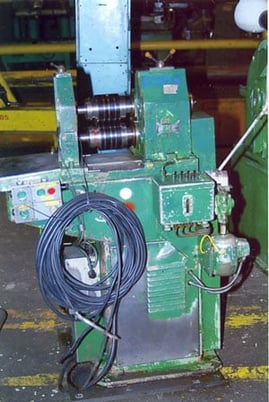 Image 7 for 5-1/2" KZ Tension Leveling Line w/slitter, 14" ID uncoiler, 27" outside dimension, 21" L arms, blower to cool strip
