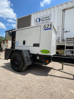 Image 1 for 20 KW Daewoo Doosan #G25, trailer mounted, sound atternuated enclosure, Tier 4i, 120/240/208/277/480V., 1977 hours, 2014, Call for Pricing