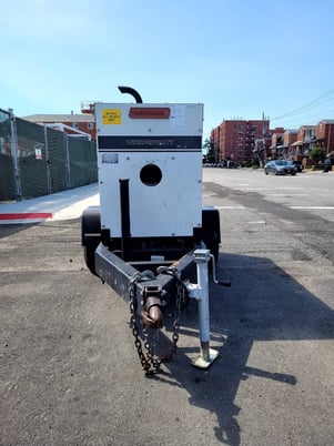 Image 2 for 21 KW Multiquip #DCA25SSIU2, trailer mounted, sound atternuated enclosure, 120/240/208/277/480V., 4397 hours, 2013, call for price