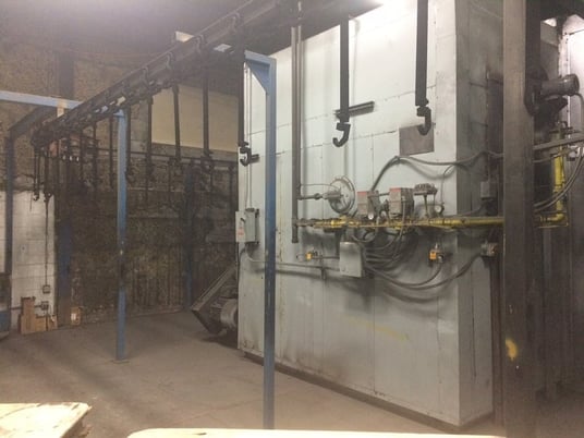 Image 3 for 5-Stage Powder Coating System, Midwest / Nordson, 48" W x 60" H, 10 FPM