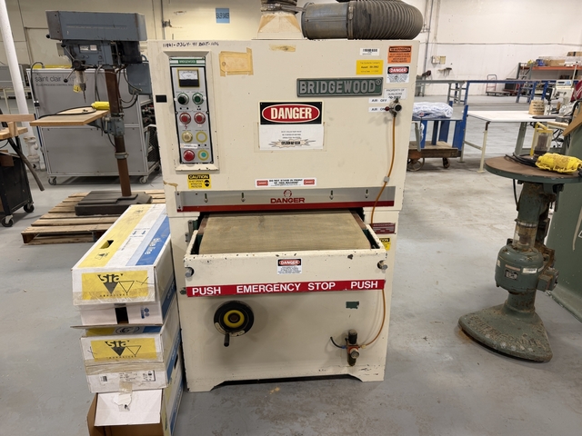 25" Bridgewood #BWB-S-25, Wide Belt Sander - Image 2
