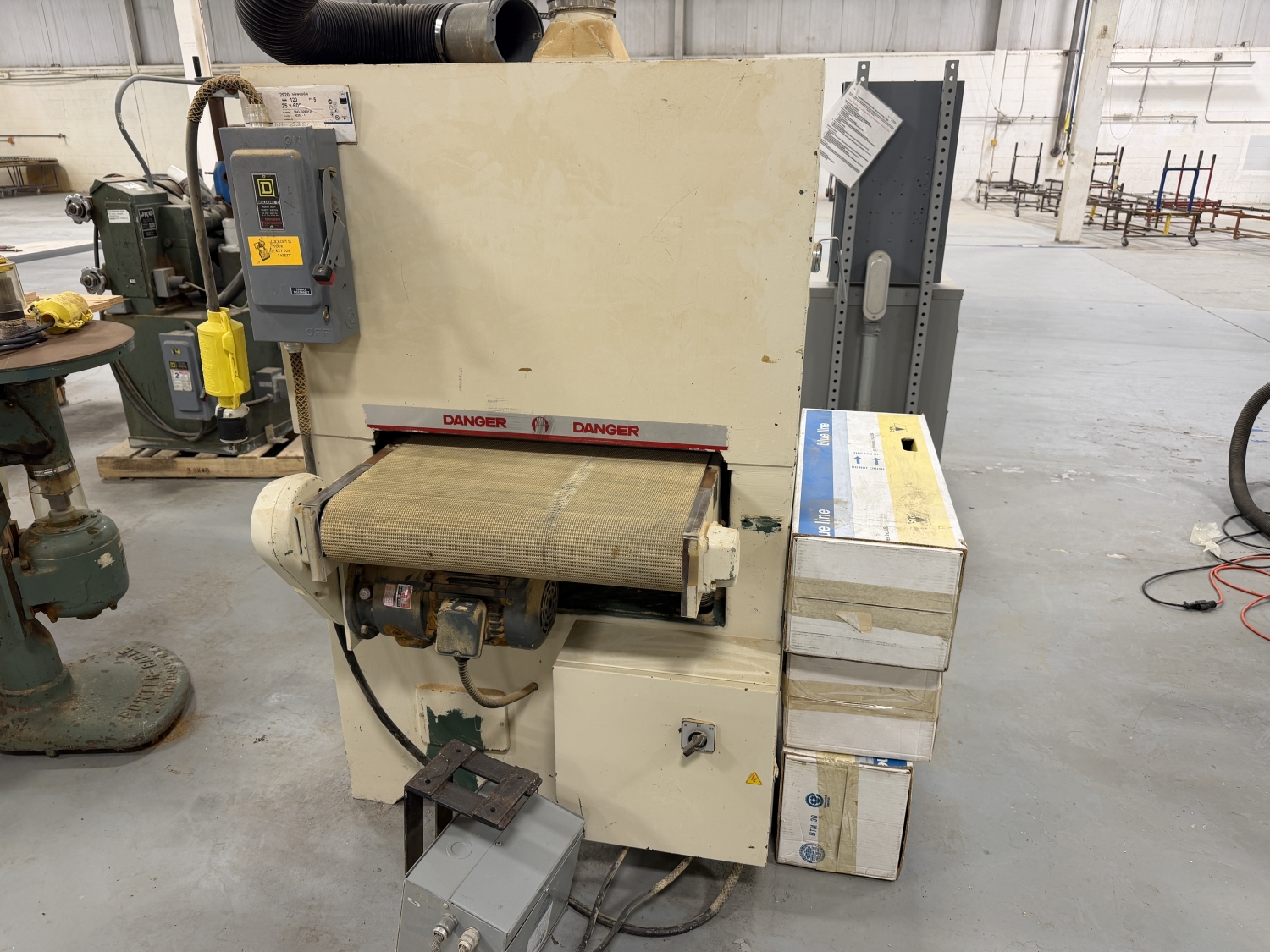 25" Bridgewood #BWB-S-25, Wide Belt Sander - Image 4