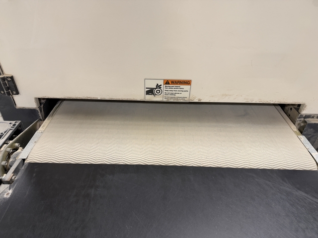 37" Timesavers #2331-23-001, 3-Head Wide Belt Sander, 5" max thickness, 37" x 75" belt, 25/20/15 HP, 15-45 - Image 4