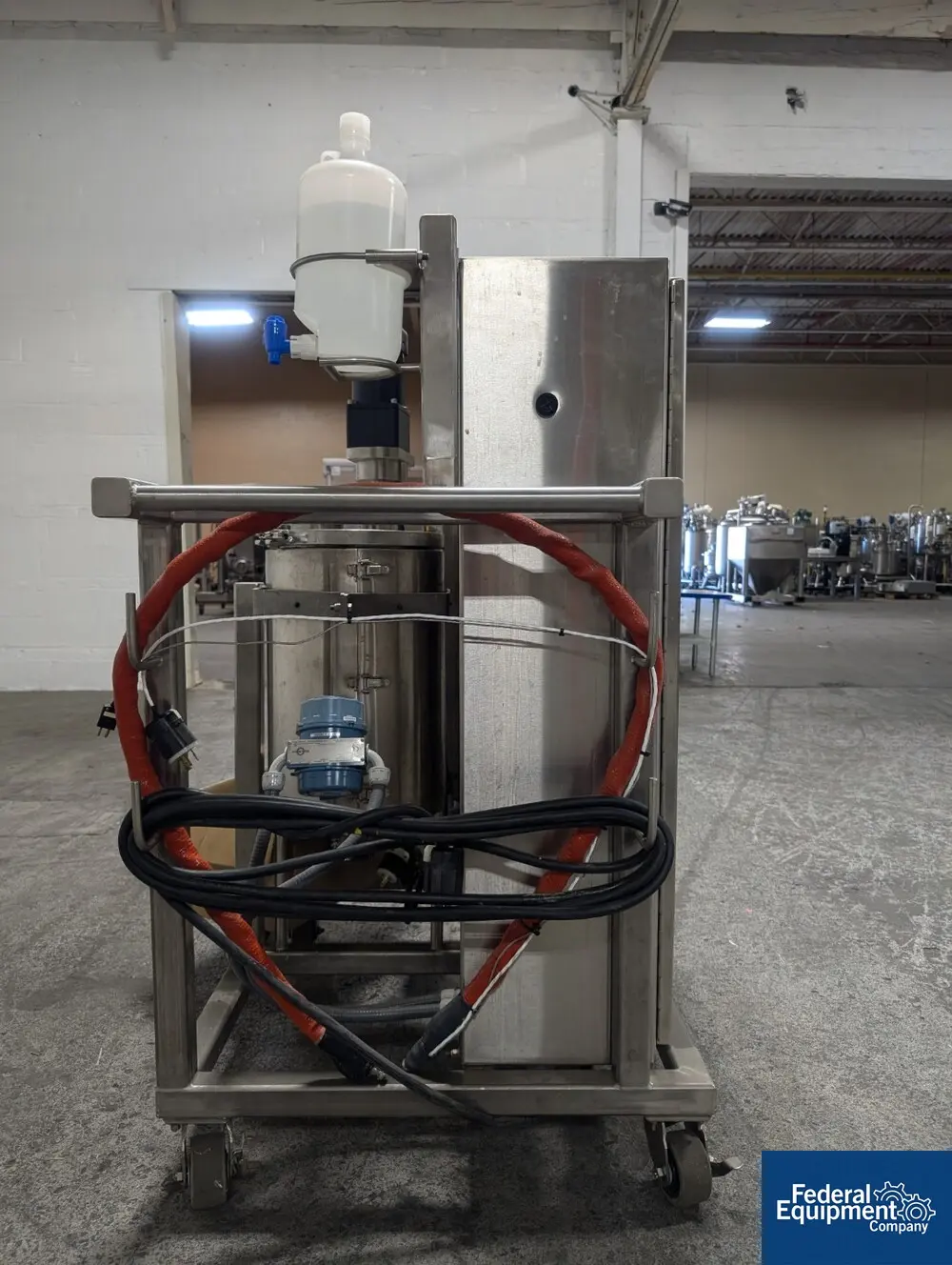 Cummins-Wagner #MA1276, Mobile Heated Tank Mixer System, Stainless Steel, Allen Bradley PanelView Plus touch - Image 5