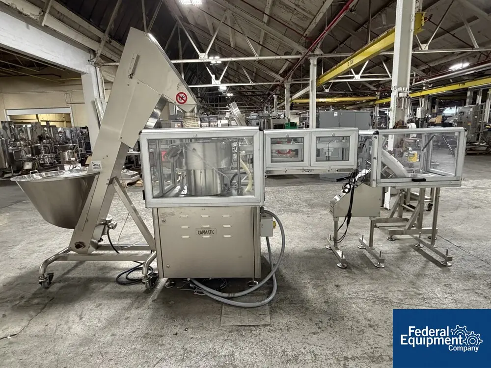 Capmatic #PLUNGER-SORTER, Plunger Sorting & Feeding System, hopper elevator, Stainless Steel - Image 3