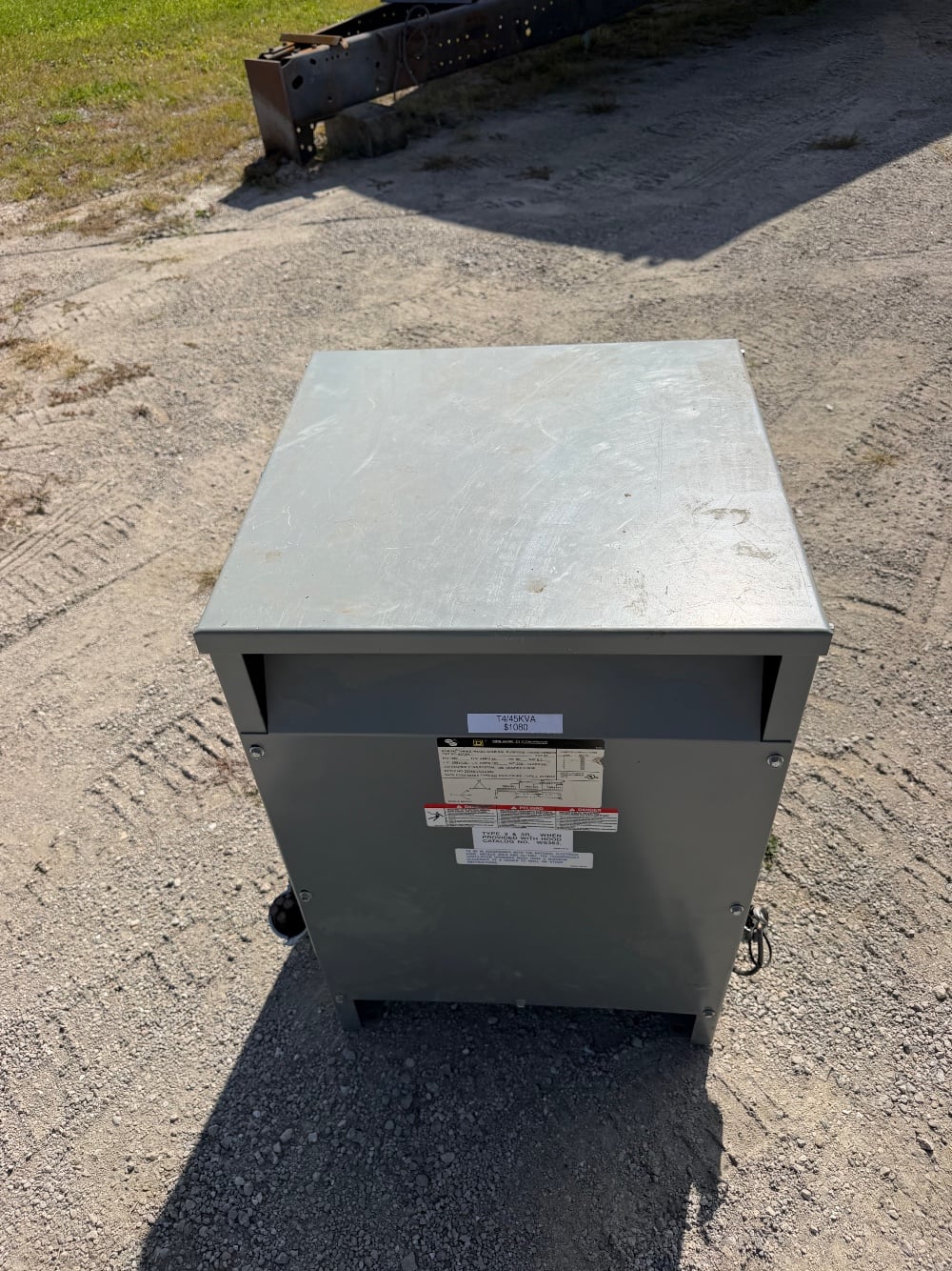 45 KVA 480 Primary, 208Y/120 Secondary, Square D / Square D / Sorgel - Image 2