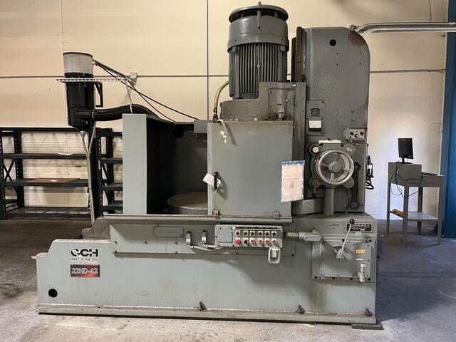 Blanchard #22HD-42 vertical rotary surface grinder, 42" chuck, 48" swing, 21" under wheel, 1973 - Image 1