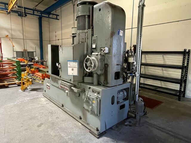 Blanchard #22HD-42 vertical rotary surface grinder, 42" chuck, 48" swing, 21" under wheel, 1973 - Image 2