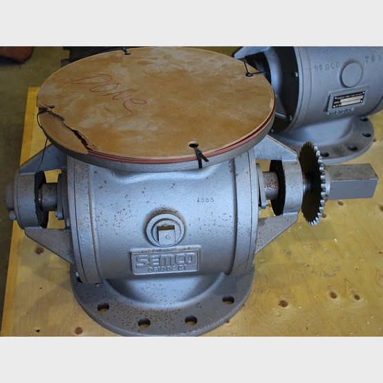 10" Semco TBS #0610-02-C.I., Rotary Valve - Image 1