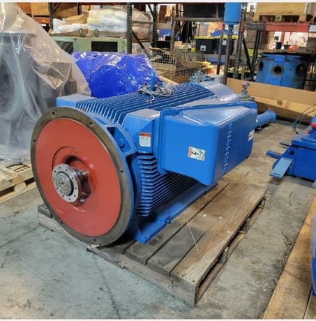 Ingersoll-Rand Centac #2CV Motor, 600 HP, Fr.588Y, TEFC, 1.15,480V., type CGZF, reconditioned - Image 1