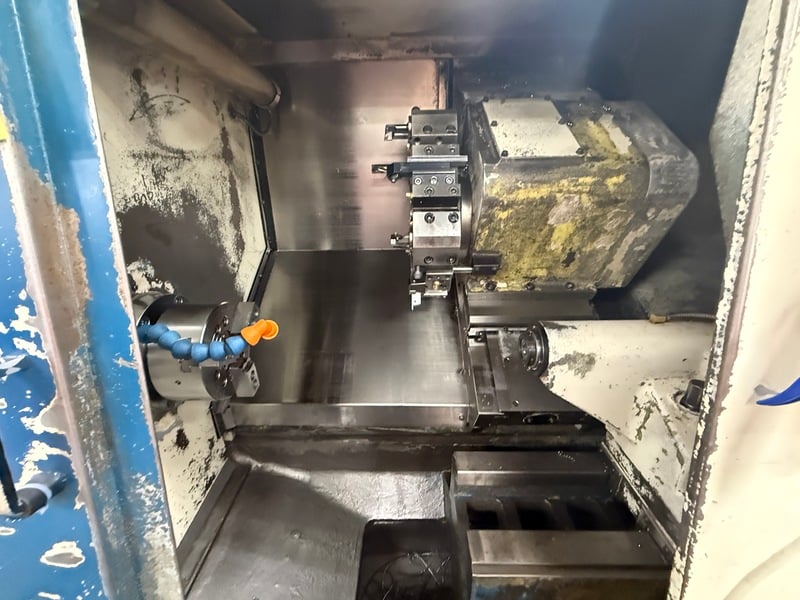 Daewoo Doosan #PUMA-6S, CNC lathe, Fanuc O-T, 17.3" swing, 9.1" max turning diameter, 5C spindle nose, 5000 - Image 3