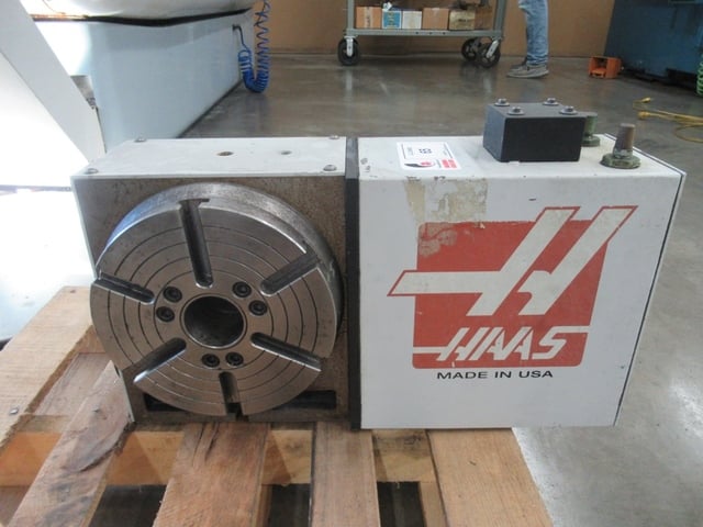Haas #HRT-210, programmable rotary table, 8.25" platen, brush type drive motor, 210 ft-lb torque, 6" center - Image 1