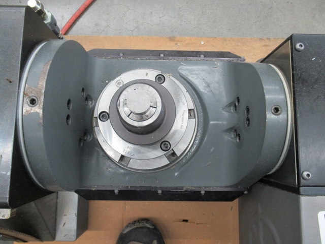 Haas #TR-160Y, CNC 2-axis programmable trunnion table, Sigma 5 brushless drives, 6" platen, 160mm platter - Image 5