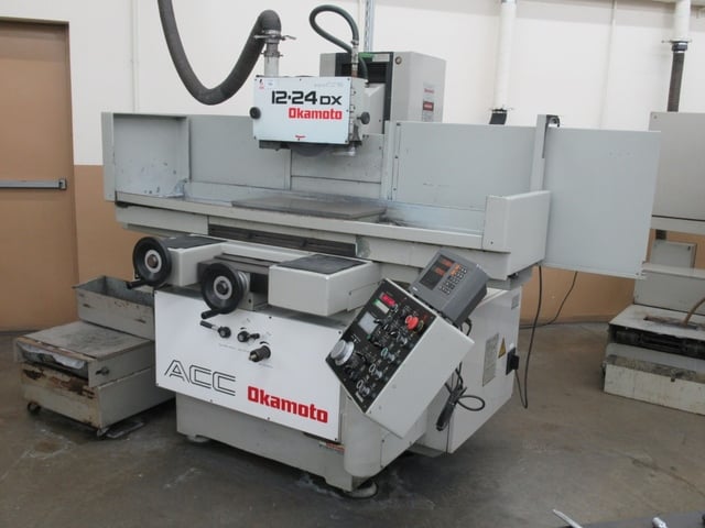 12" x 24" Okamoto #ACC-12.24DX, 3-axis hydraulic surface grinder, incremental down feed, Heidenhain digital - Image 3