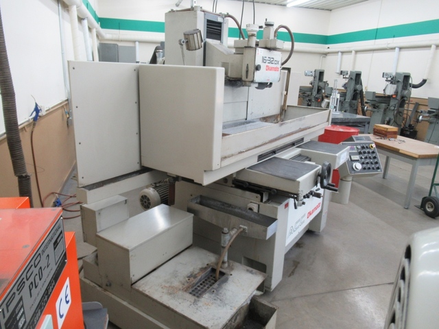 16" x 32" Okamoto #ACC-16-32DX, 3-axis hydraulic surface grinder, incremental down feed, 12" wheel, 1800 RPM - Image 2