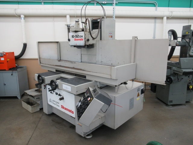 16" x 32" Okamoto #ACC-16-32DX, 3-axis hydraulic surface grinder, incremental down feed, 12" wheel, 1800 RPM - Image 3