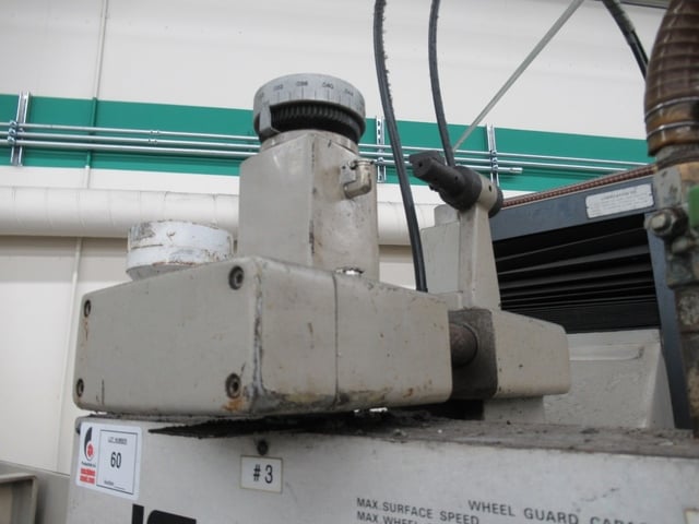 16" x 32" Okamoto #ACC-16-32DX, 3-axis hydraulic surface grinder, incremental down feed, 12" wheel, 1800 RPM - Image 7