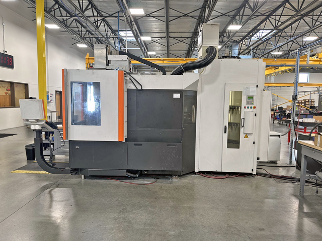 Mikron #HPM-450U, 5-Axis CNC vertical machining center, Heidenhain iTNC 530, 23.6" X, 17.7" Y, 17.7" Z, 20000 - Image 4