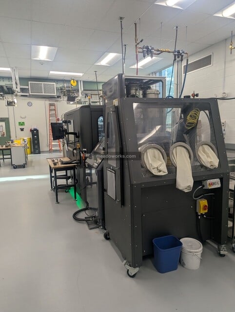 ExOne #X1-25PRO, Binder Jet 3D Printer, 15-3/4" x 9-13/16" x 9-13/16" build volume, depowdering station, cure - Image 3