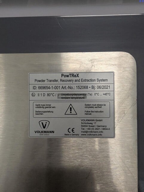 ExOne #X1-25PRO, Binder Jet 3D Printer, 15-3/4" x 9-13/16" x 9-13/16" build volume, depowdering station, cure - Image 9