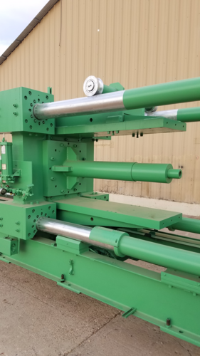 250 Ton, Advance, 4-post horizontal, 175" stroke, 245" DLO, 36" x40" bed area, 150 HP hydraulic, '90' s - Image 4
