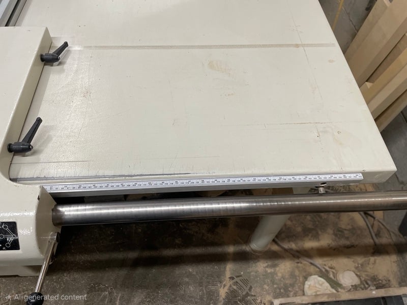 SCM #SI300S, Sliding Table Saw, 63" squaring stroke, 12" blade, 60" rip capacity, 3.9" max. blade projection - Image 5