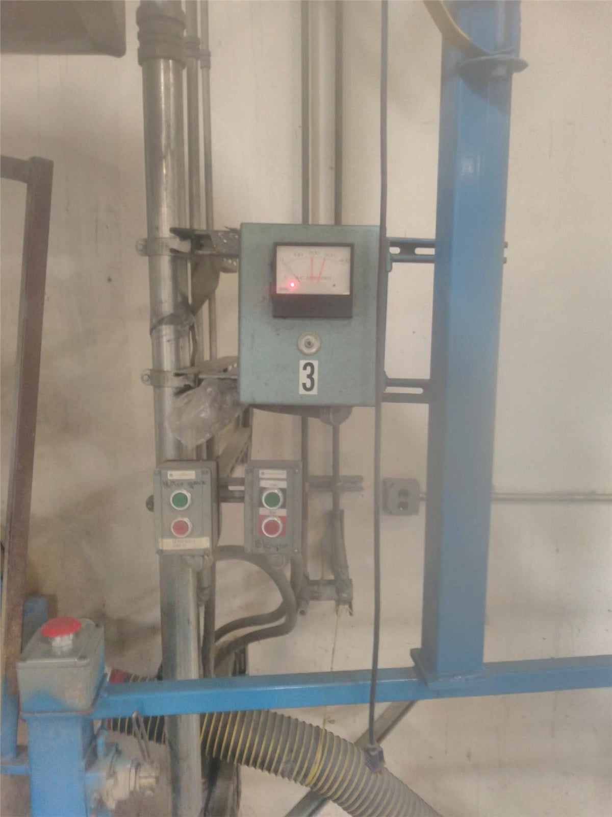 Film Densifier, 200 HP, 37.5" diameter cutting chamber, pneumatic discharge, exhaust blower - Image 3