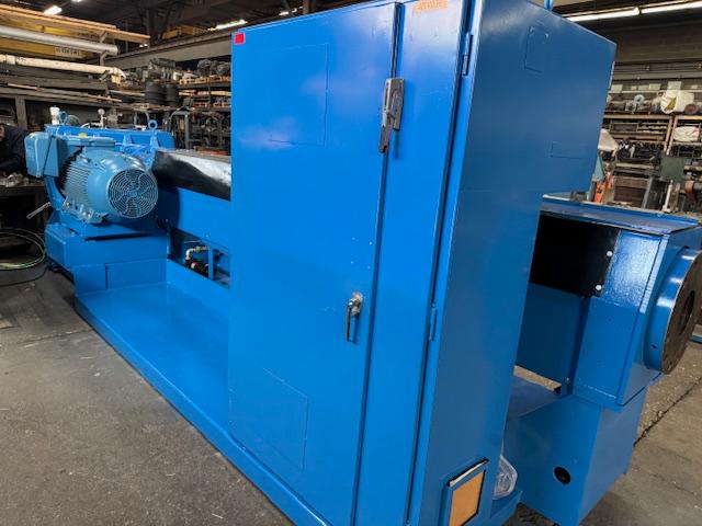 6" Davis Standard #600S, Thermatic extruder, 30:1 L/D, water cooled, non-vented, new 300 HP WEG AC motor & - Image 4