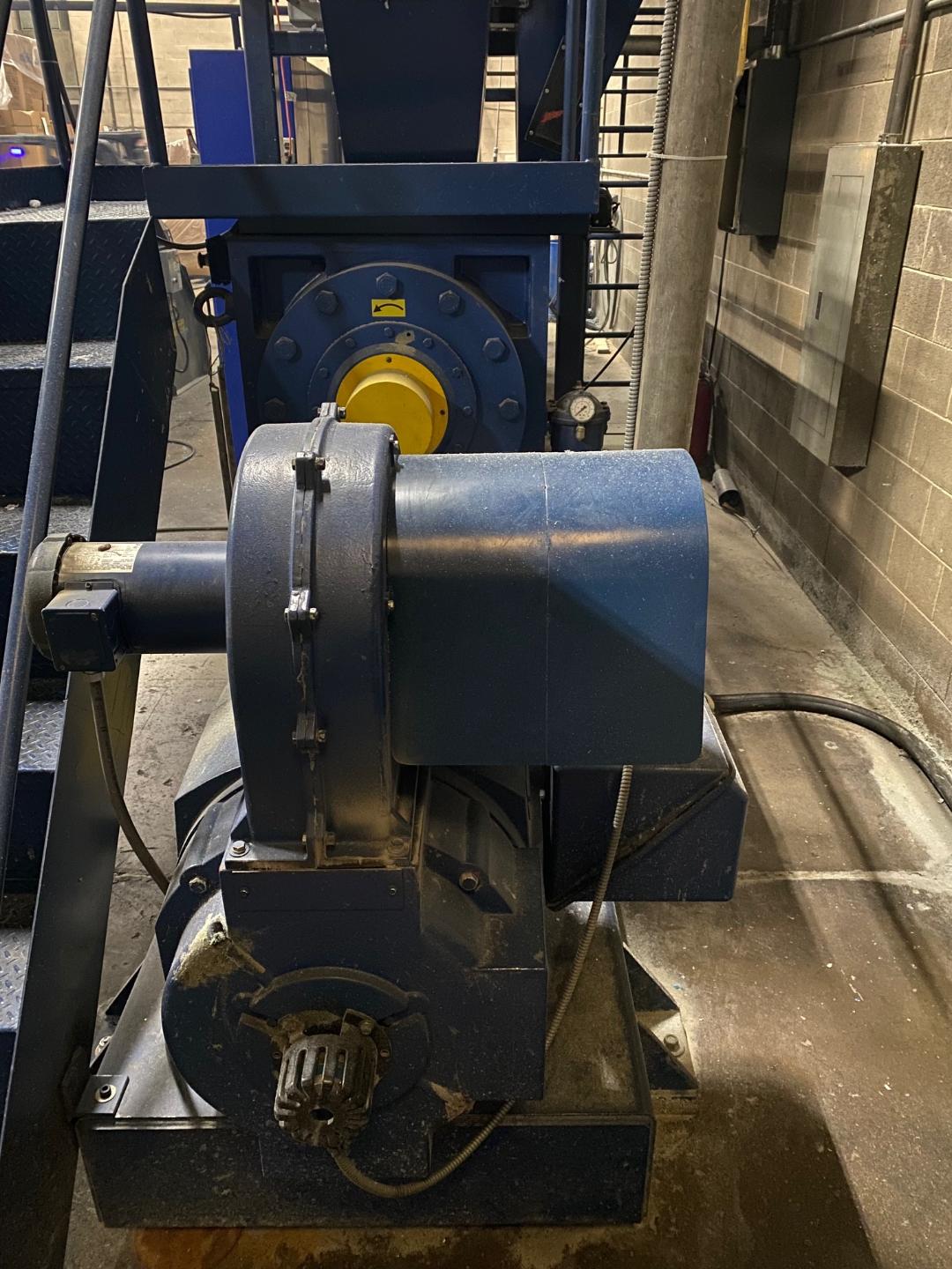 10"/6" AET, dual diameter film reclaim extruder, 32:1 L/D, vented, 400 HP AC, Yaskawa drive, Koellmann gear - Image 9