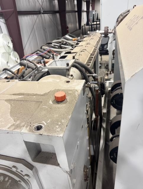 Eagle #190/38-125/25, HDPE pipe extrusion line, dual single screw, NEW - Image 9