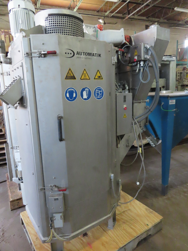 Automatik #SPHERO-220, underwater pelletizing system, 22,000 lb/hr, 60 HP 36 knife cutter head, Sterlco oil - Image 1
