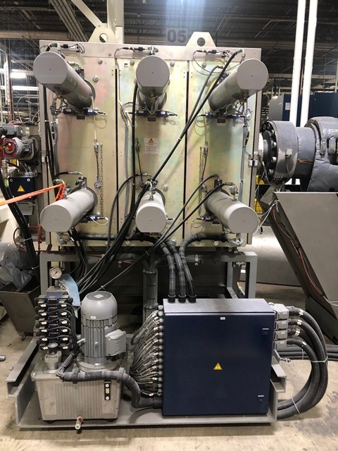 8.3" Erema #Vacurema-Basic-2321T, PET pelletizing line, 212mm, 27:1 L/D, 315 KW, 5,000 lb/hr, backflush - Image 4