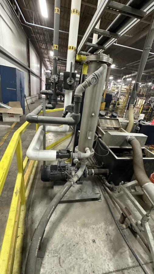Erema #INTAREMA-1512-TVEplus, pelletizing line, ecoSave, preconditioning densifier, 250 KW, 850-1250 kg/hr - Image 4