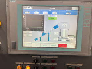 Erema #COAX, ecoSAVE recycling pelletizing line, cutter/compactor extruder, up to 600 lb/hr PP, low hours - Image 3