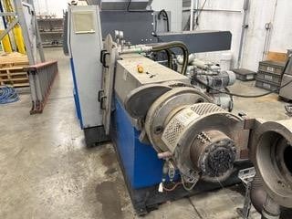 Erema #COAX, ecoSAVE recycling pelletizing line, cutter/compactor extruder, up to 600 lb/hr PP, low hours - Image 6