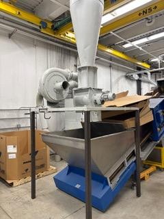 Erema #COAX, ecoSAVE recycling pelletizing line, cutter/compactor extruder, up to 600 lb/hr PP, low hours - Image 9