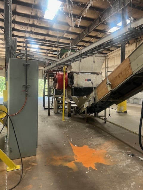 6.3" Gamma Meccanica #GM-160/37D-Compac, reclaim pelletizing line, cutter compactor, Vecoplan RG60/200 - Image 7
