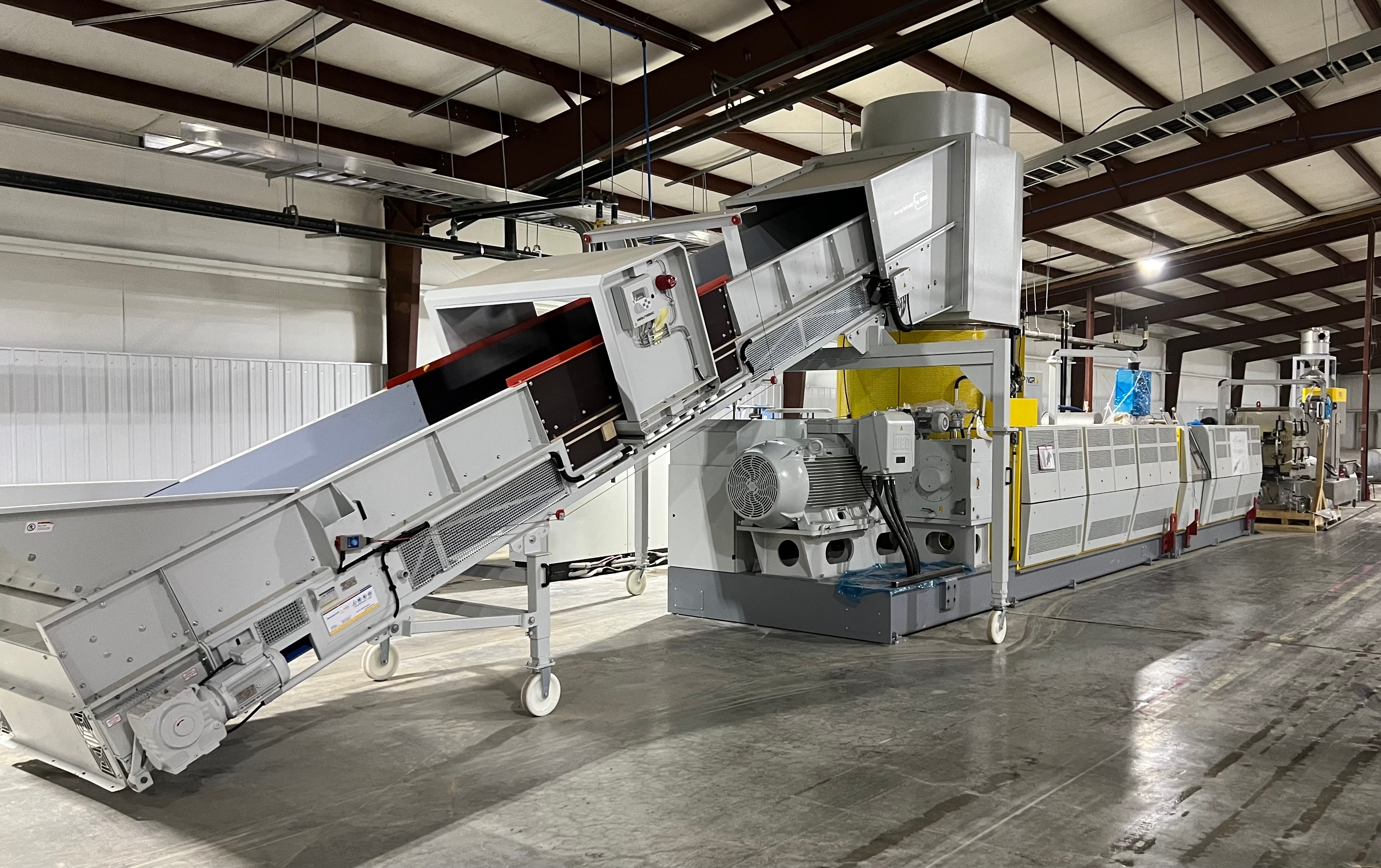 NGR #C-GRAN-165-170-V-HD, recycling pelletizing system, cutter compactor, 2,230-3,700 lb/hr, roll feeder - Image 3