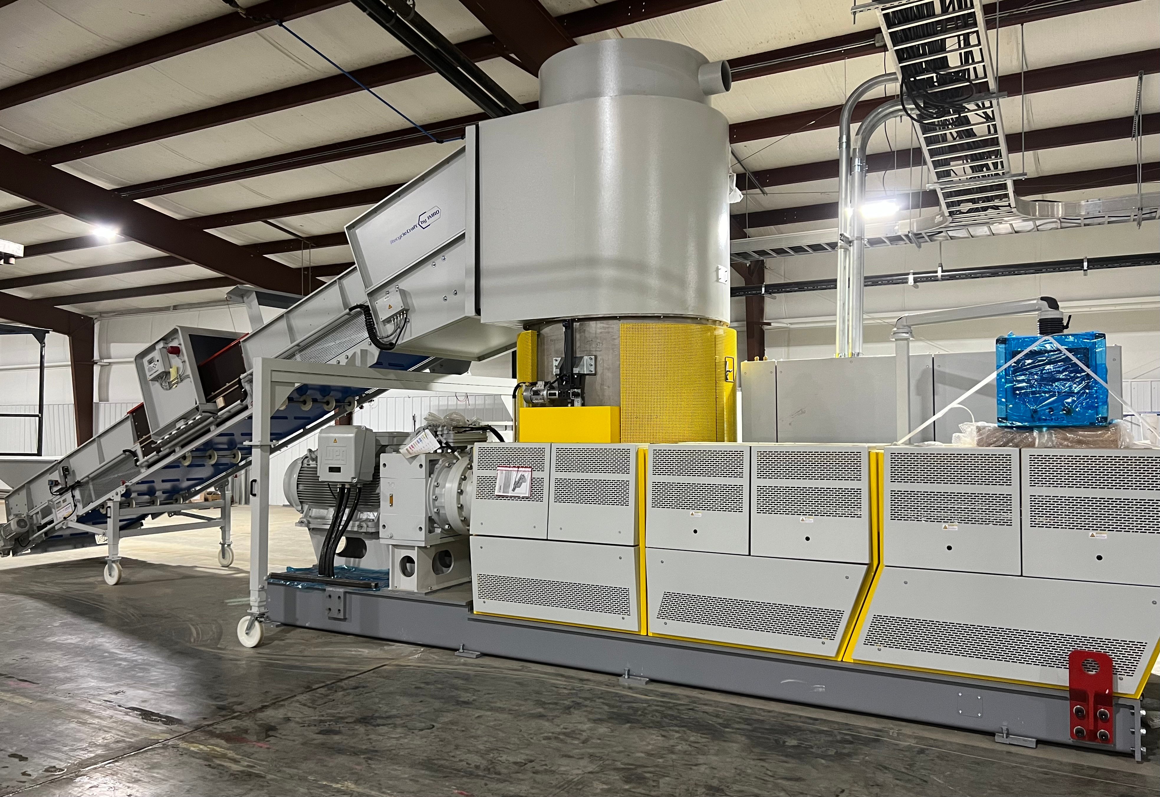 NGR #C-GRAN-165-170-V-HD, recycling pelletizing system, cutter compactor, 2,230-3,700 lb/hr, roll feeder - Image 7