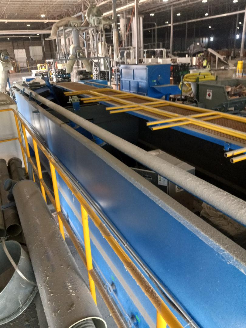 Amstar Machinery, bottle wash system, RDAF-030 dissolved air flotation, TS1000 friction washer, screw - Image 4