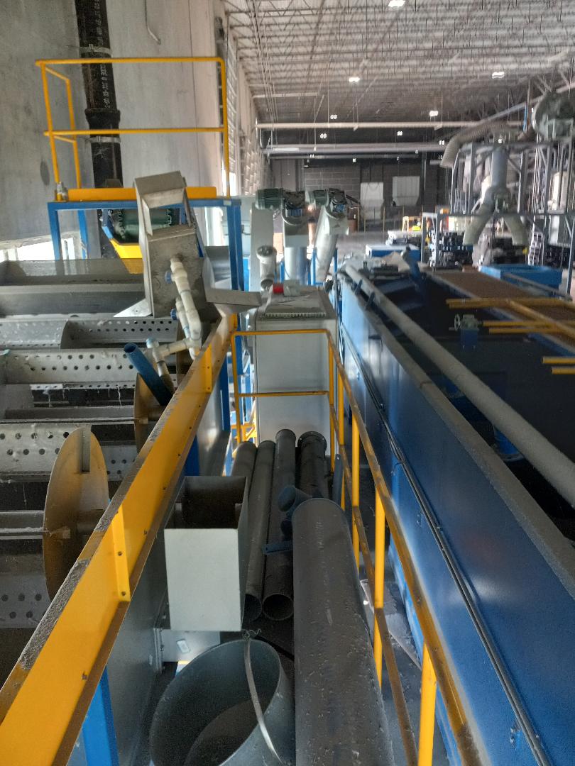 Amstar Machinery, bottle wash system, RDAF-030 dissolved air flotation, TS1000 friction washer, screw - Image 5
