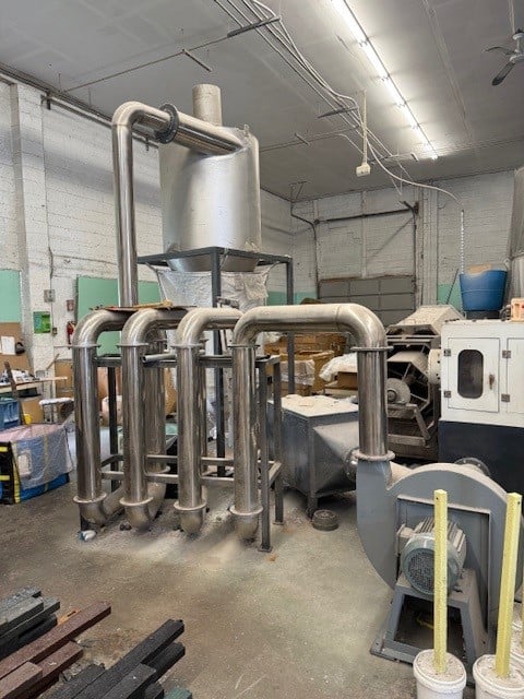 PE/PP Film & Woven Bag Recycling Wash Line, sorting, size reduction, metal removal, hot & cold washing - Image 4