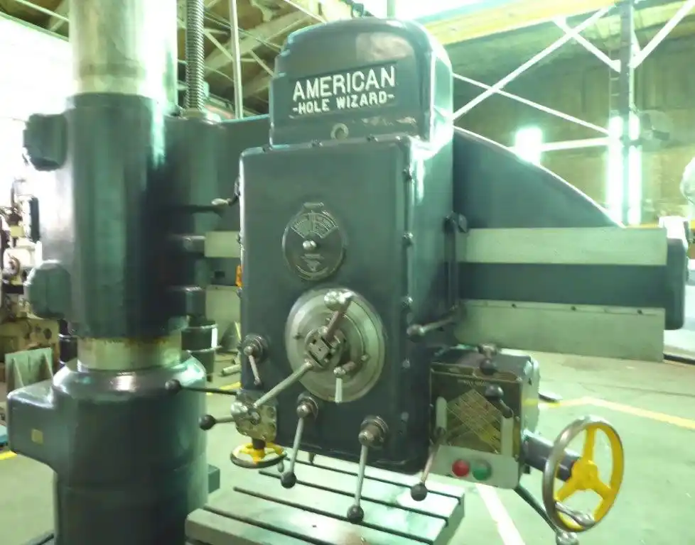 4' -15" American #Hole-Wizard, 18" Z, 20-1600 RPM (32 Steps), 20 HP, 5MT, 30" x24"x20"tbl - Image 4
