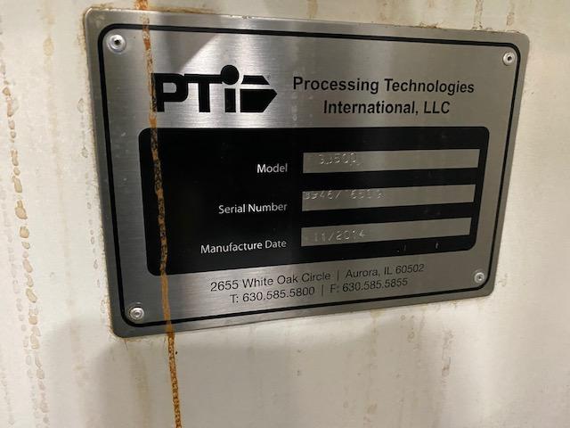 3.5" PTI #3500, extruder, 90mm, 32:1 L/D, dual bolt screen changer, Maag gear pump, static mixer, PET screws - Image 9