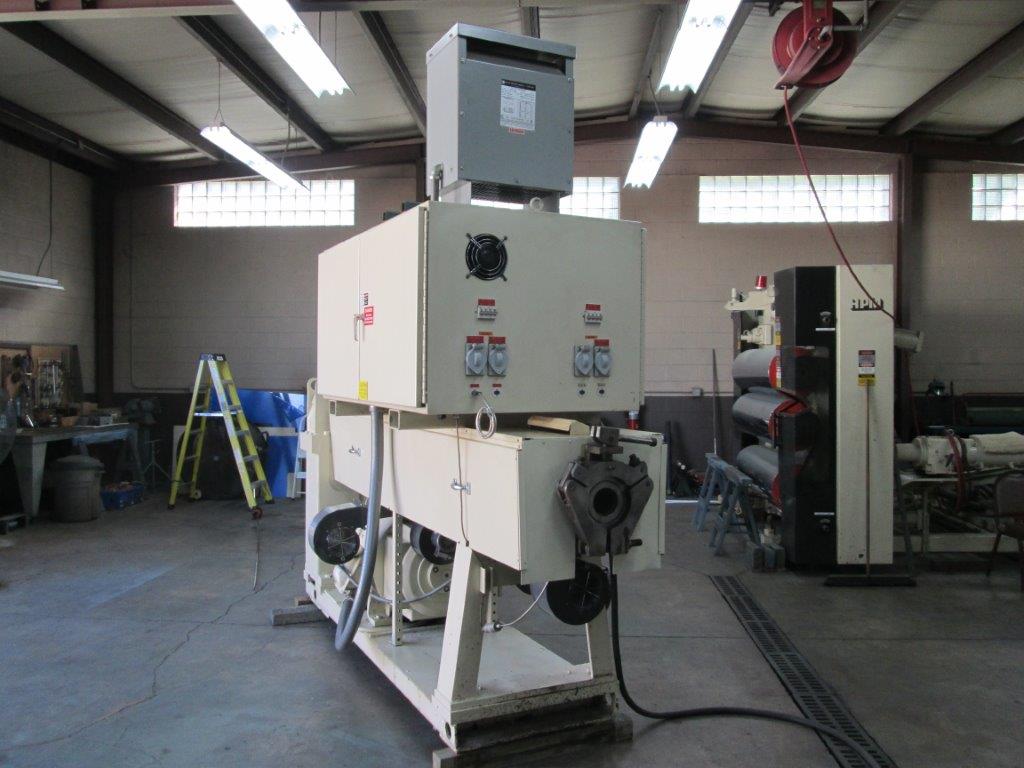 3.5" NRM #PM70, extruder, 24:1 L/D, non-vented, air cooled, 75 HP DC, 17.4:1 gear ratio, general purpose screw - Image 2