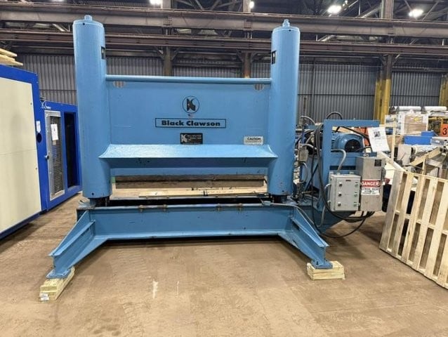 60" x 72" Black Clawson #60X72, hydraulic roll splitter, 60" roll width, 72" max roll diameter, 15 HP, spare - Image 2