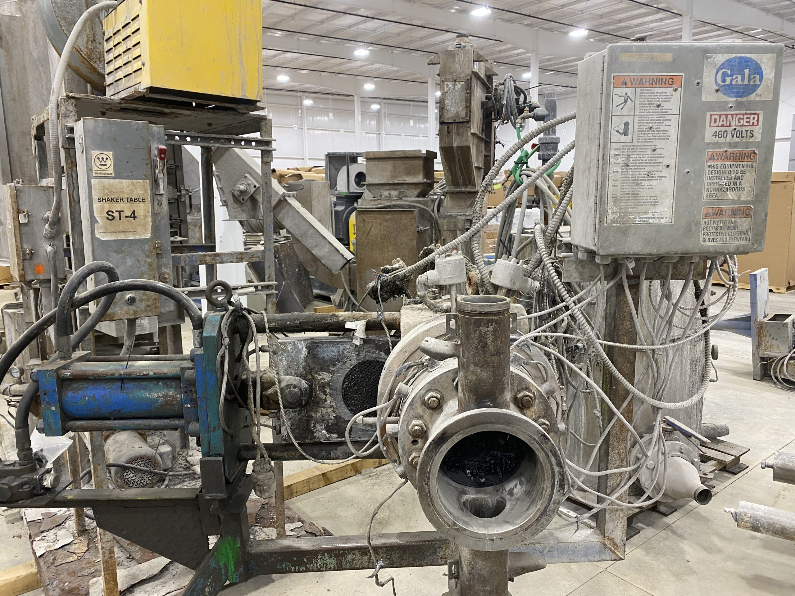 Gala #5, underwater pelletizer, TWS 40 tempered water system, 8.1 spin dryer, 12 hole die, control panel - Image 8