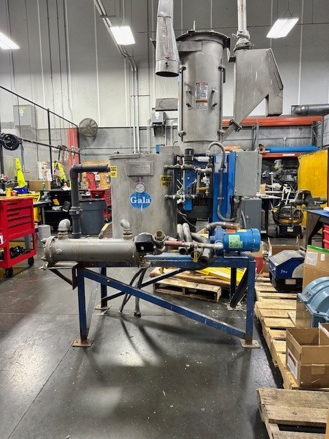 Gala #5, underwater pelletizer, TWS 40 tempered water system, 8.1 spin dryer, 12 hole die, control panel - Image 9