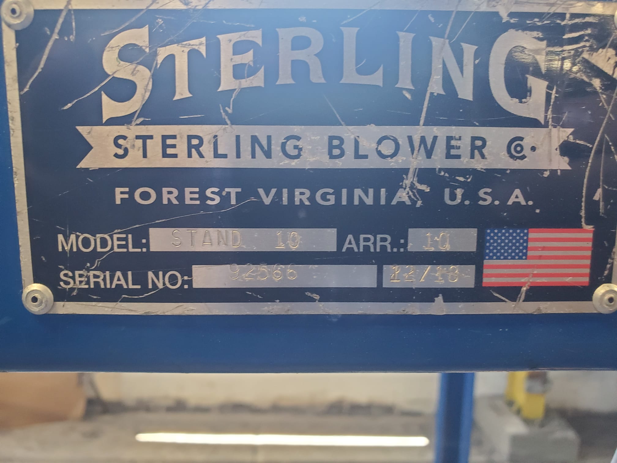 Sterling #3210, elutriation system, 2,400-3,200 lb/hr, infeed & take off blowers, primary & secondary - Image 8